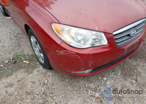 2008 Hyundai Elantra Gls/Se from USA, damaged, VIN KMHDU46D98U520964